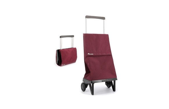 CARRO COMPRA PLEGAMATIC ORIGINAL BURDEOS