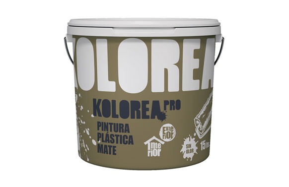 PINTURA PLASTICA EXTERIOR INTERIOR PRO MATE 1 KG BLANCO