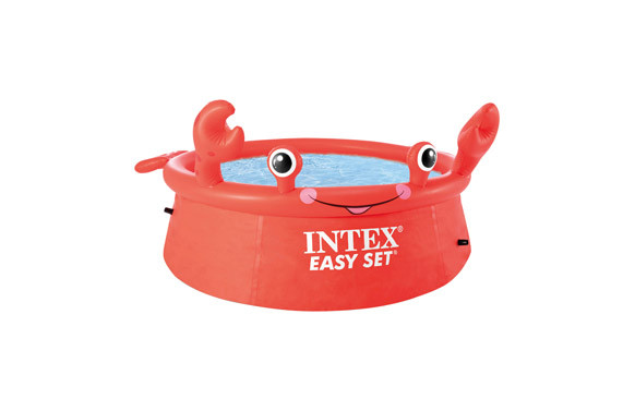 PISCINA HINCHABLE INFANTIL EASY SET CANGREJO Ø 183 X 51 CM