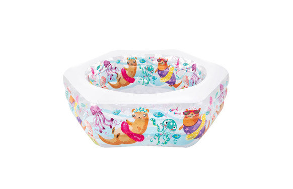 PISCINA HINCHABLE INFANTIL ACUARIO 510 L 191 X 178 X 61 CM