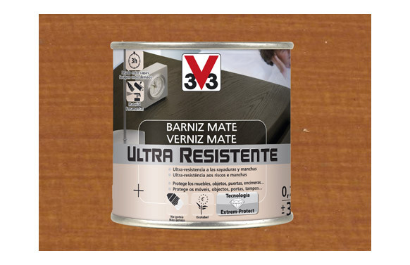 BARNIZ INTERIOR ULTRA RESISTENTE MATE 250 ML CEREZO