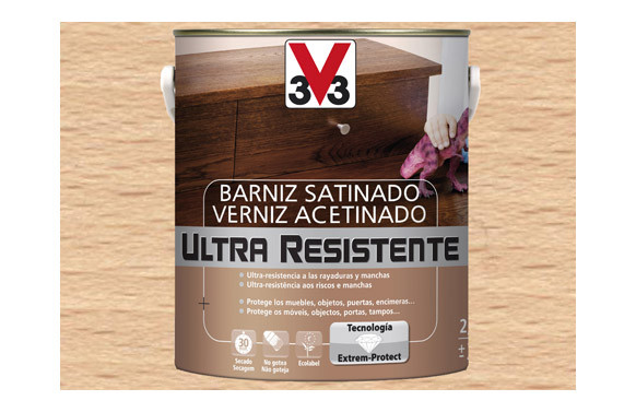 BARNIZ INTERIOR ULTRA RESISTENTE SATINADO 2,5 L INCOLORO