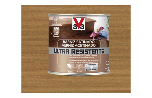 BARNIZ INTERIOR ULTRA RESISTENTE SATINADO 750 ML CEREZO