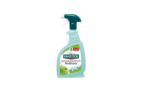 LIMPIADOR DESINFECTANTE MULTIUSOS MANZANA 750 ML PISTOLA