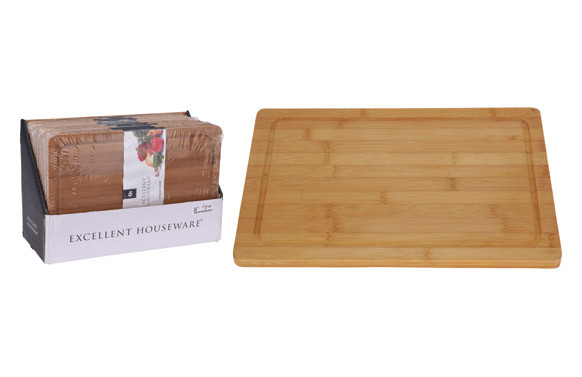 TABLA CORTAR BAMBOO 37 X 25 X 2 CM