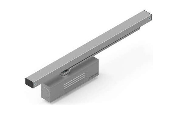 CIERRAPUERTAS HIDRAULICO REVERSIBLE REGULAGLE PLATA