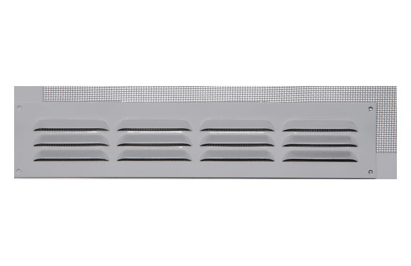REJILLA SIN BORDE PLATA 0,8 CON MOSQUITERA 5 X 24 CM