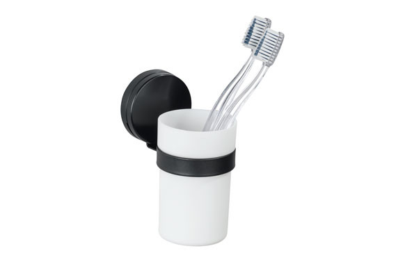 VASO PORTACEPILLO STATIC-LOC NEGRO