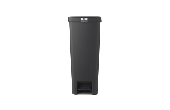 CUBO RECICLAJE CON PEDAL STEPUP 40 L - ANTRACITA