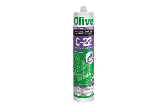 SILICONA NEUTRA C-22 300 ML GRIS RAL 7042