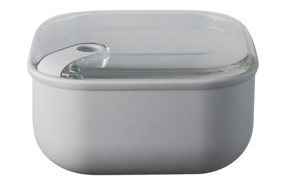 CONTENEDOR ALIMENTOS CUADRADO 2 L - GRIS
