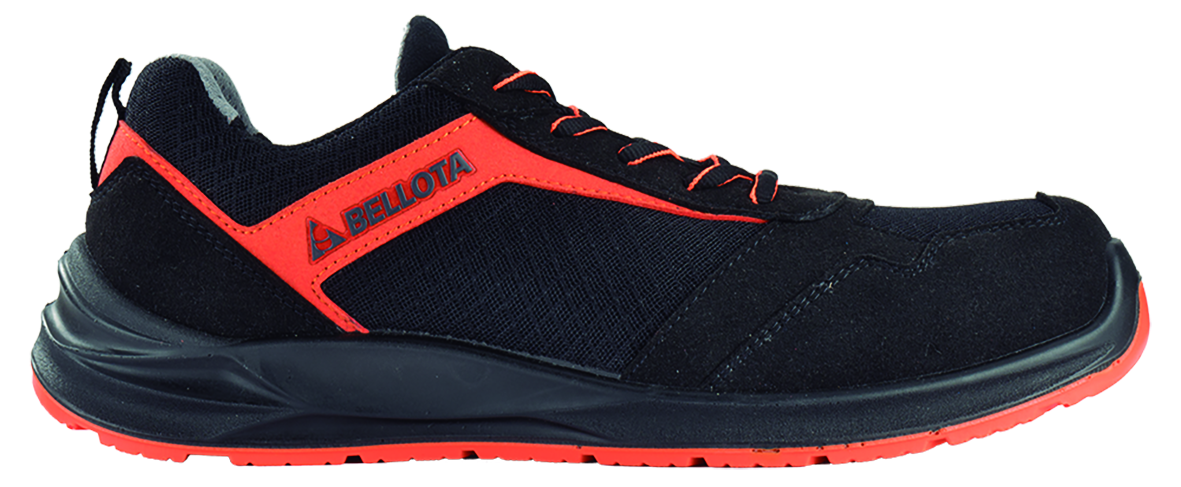ZAPATO FLEX S1P SRC ESD NEGRO / NARANJA T 38
