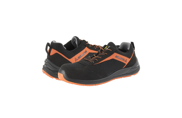 ZAPATO FLEX S1P SRC ESD NEGRO / NARANJA T 43