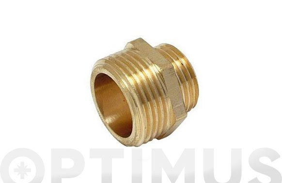 ENLACE LATON REDUCIDO M-M 3/8\"-1/2\"