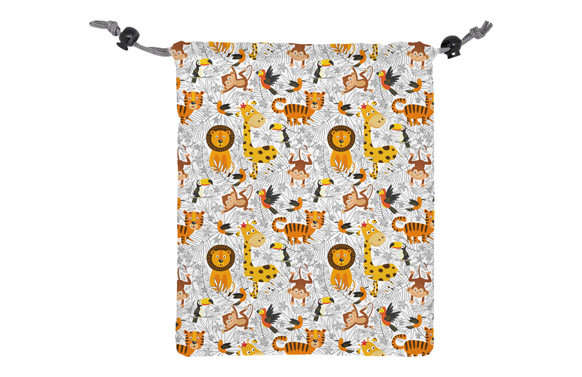 BOLSA PORTA ALIMENTOS INFANTIL LEONES