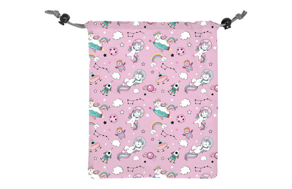 BOLSA PORTA ALIMENTOS INFANTIL UNICORNIOS