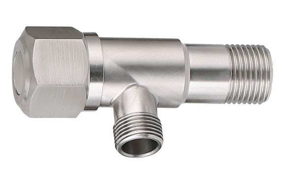VALVULA ESCUADRA CISTERNA INOX LUX 1/2\"-3/8\"