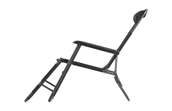 SILLA RELAX GRIS OSCURO 178X60X95 CM