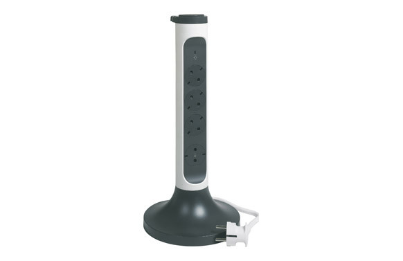 BASE MULTIPLE VERTICAL CORNER (SPD) 2M 4 TOMAS BLANCO/GRIS OSCURO