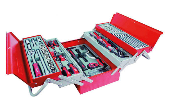 CAJA DE HERRAMIENTAS METALICA INCLUYE 99 HERRAMEINTAS