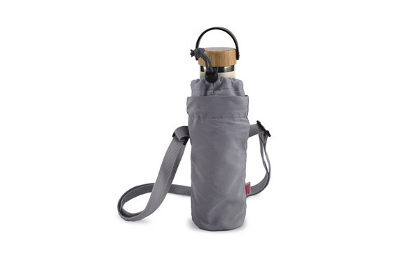 PORTABOTELLAS SPORT CON ASA GRIS