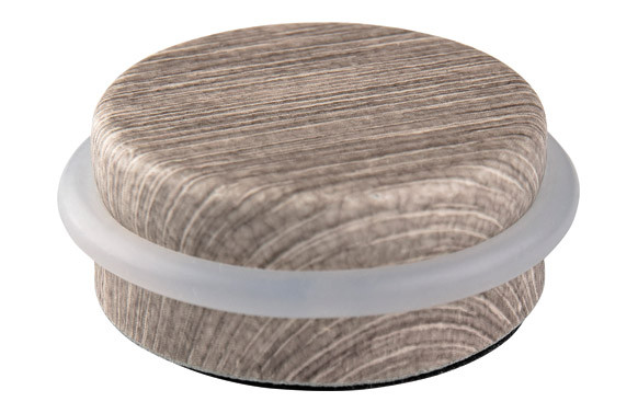 TOPE PUERTA ADHESIVO PLASTICO-METAL OLIVO MEDITERRANEO