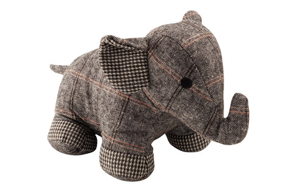 TOPE PUERTA TEXTIL 1 KG ELEFANTE GRIS