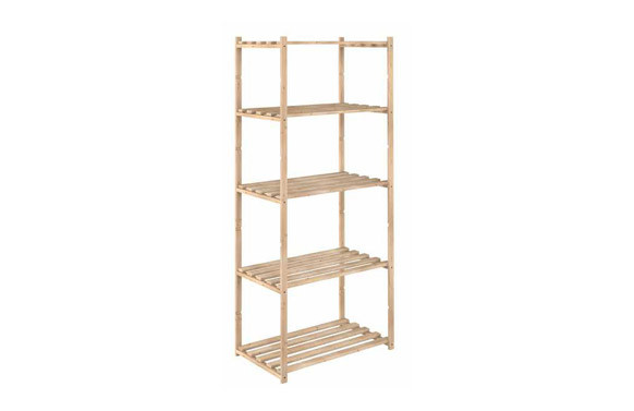 ESTANTERIA PINO NATURA 5 BALDAS 40 CM
