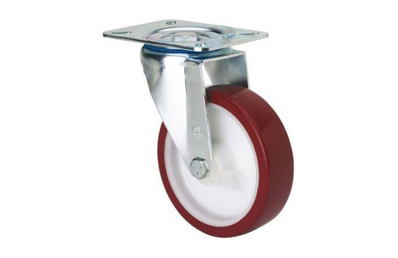 RUEDA GIR. PU 10ZVLL100-POL 110 X 32  130 KG