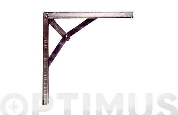 ESCUADRA ABATIBLE CROMADA 700/5499 3 POSICIONES 200 X 300