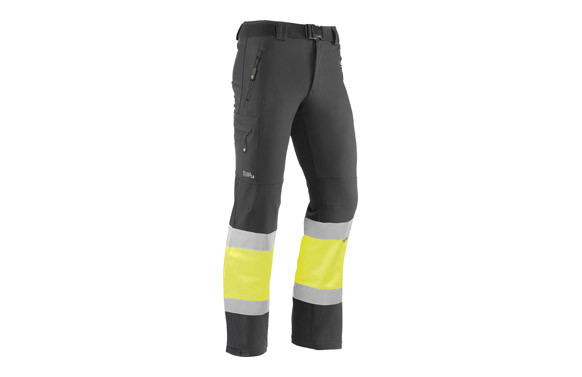 PANTALON ALTA VISIBILIDAD SNOW NEGRO T S