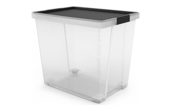 CAJA MULTIUSOS NEW 60 L NEGRO