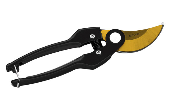 TIJERA PODA 1 MANO PROFESIONAL 22 CM BYPASS MANGO ACERO Y CUCHILLA DE TITANIO