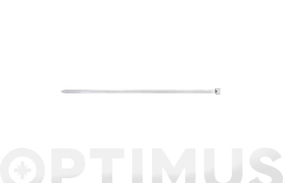 BRIDA NILON DENTADA BN NATURAL 8,8 X 760 MM 100 UDS