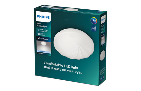 PLAFON COMPACTO LED SHORE CL202  Ø 25 CM LUZ NEUTRA 1100LM 10W