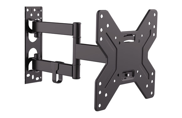 SOPORTE PANTALLA TV INCLINABLE 3 ARTICULACIONES 200 X 200 MM 17\" 42\"
