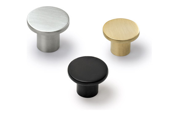 POMO ORO CEPILLADO 25 X Ø 33 MM