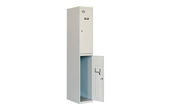 TAQUILLA ROPERO SIMONLOCKER 1 CUERPO / 2 PUERTAS GRIS 180 X 30 X 50 CM