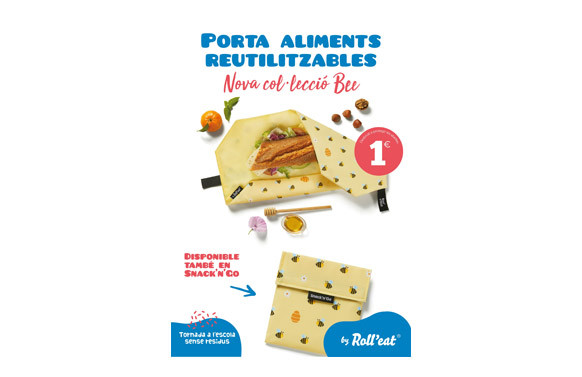 ENVOLTORIO REUTILIZABLE BOC\'N\'ROLL ABEJAS PACK 12 UNIDADES