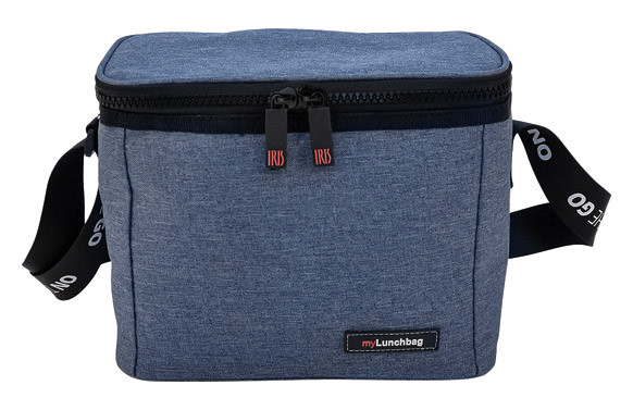 BOLSA ALIMENTOS TERMICA 4L AZUL JASPEADO
