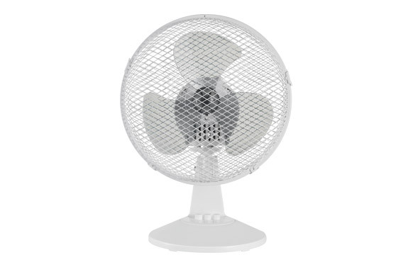 VENTILADOR SOBREMESA BLANCO Ø 23 CM 25 W