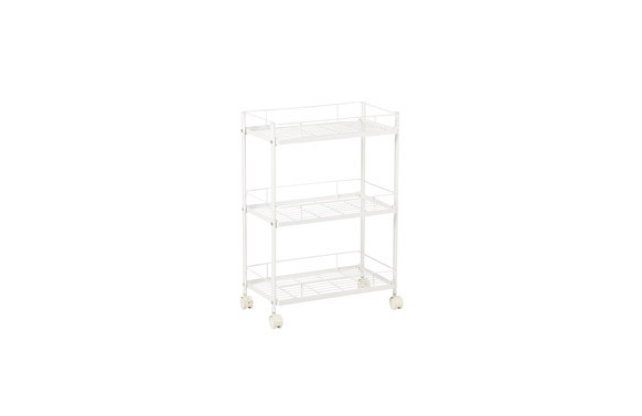 CARRITO COCINA MULTIUSOS BLANCO