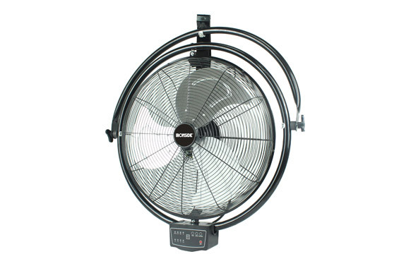 VENTILADOR INDUSTRIAL PARED Y TECHO 180 W TIMER 7.5H Y MANDO