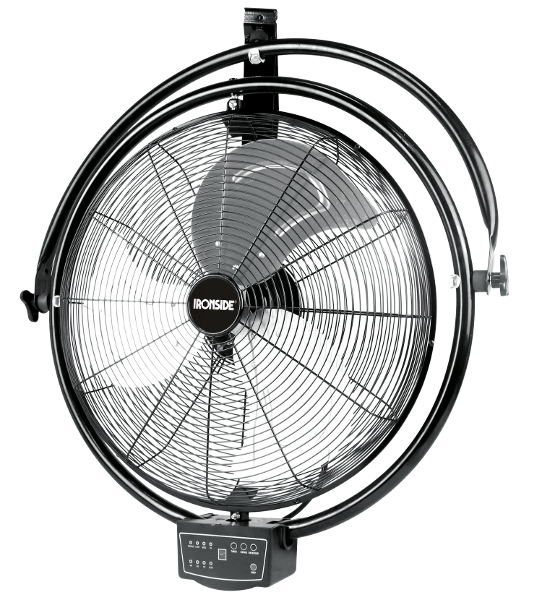 VENTILADOR INDUSTRIAL PARED Y TECHO 180 W TIMER 7.5H Y MANDO