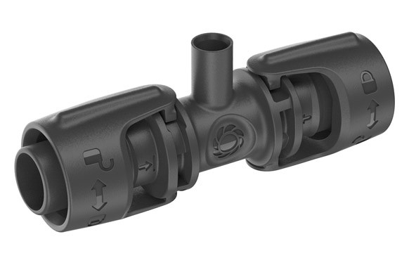 UNION CON SALIDA PARA MICRODIFUSORES 13 MM 4 UDS