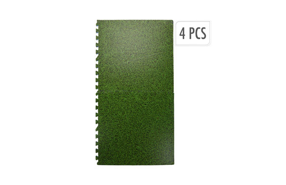 LOSETA ESPUMA EVA IMITACION CESPED 60 X 60 4 UDS