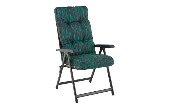 SILLON PLEGABLE ALBA 7 POSICIONES GRIS/VERDE
