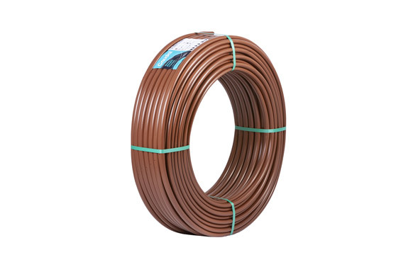 TUBERIA MARRON CON GOTERO PLANO CADA 33 Ø 16 MM 100 M