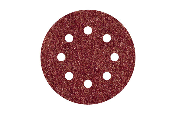 LIJA DISCO ADHERENTE MADERA METAL GR 120 5 UDS Ø 115 8 AGUJEROS