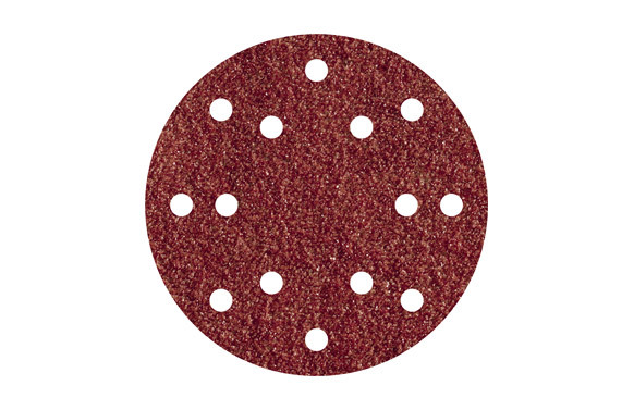 LIJA DISCO ADHERENTE MADERA METAL GR 120 5 UDS Ø 150 14 AGUJEROS